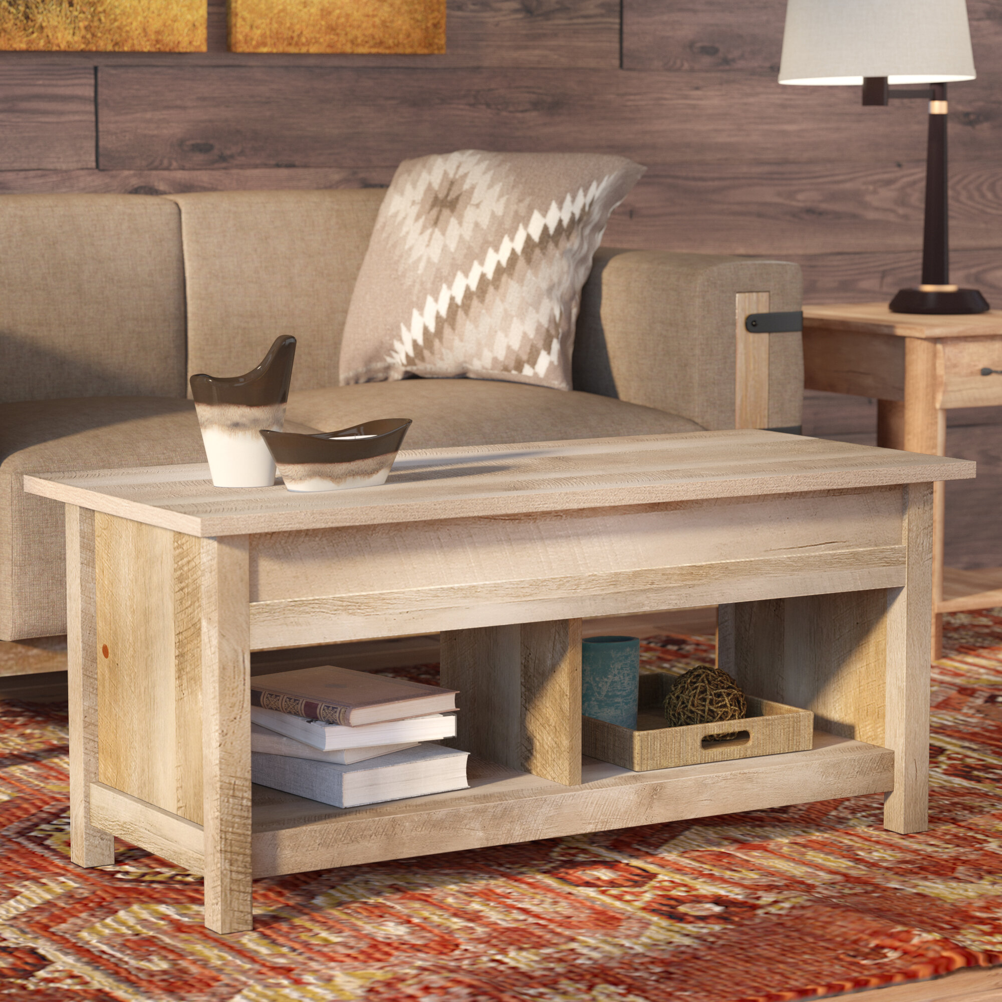 Tilden Lift Top Coffee Table With Storage