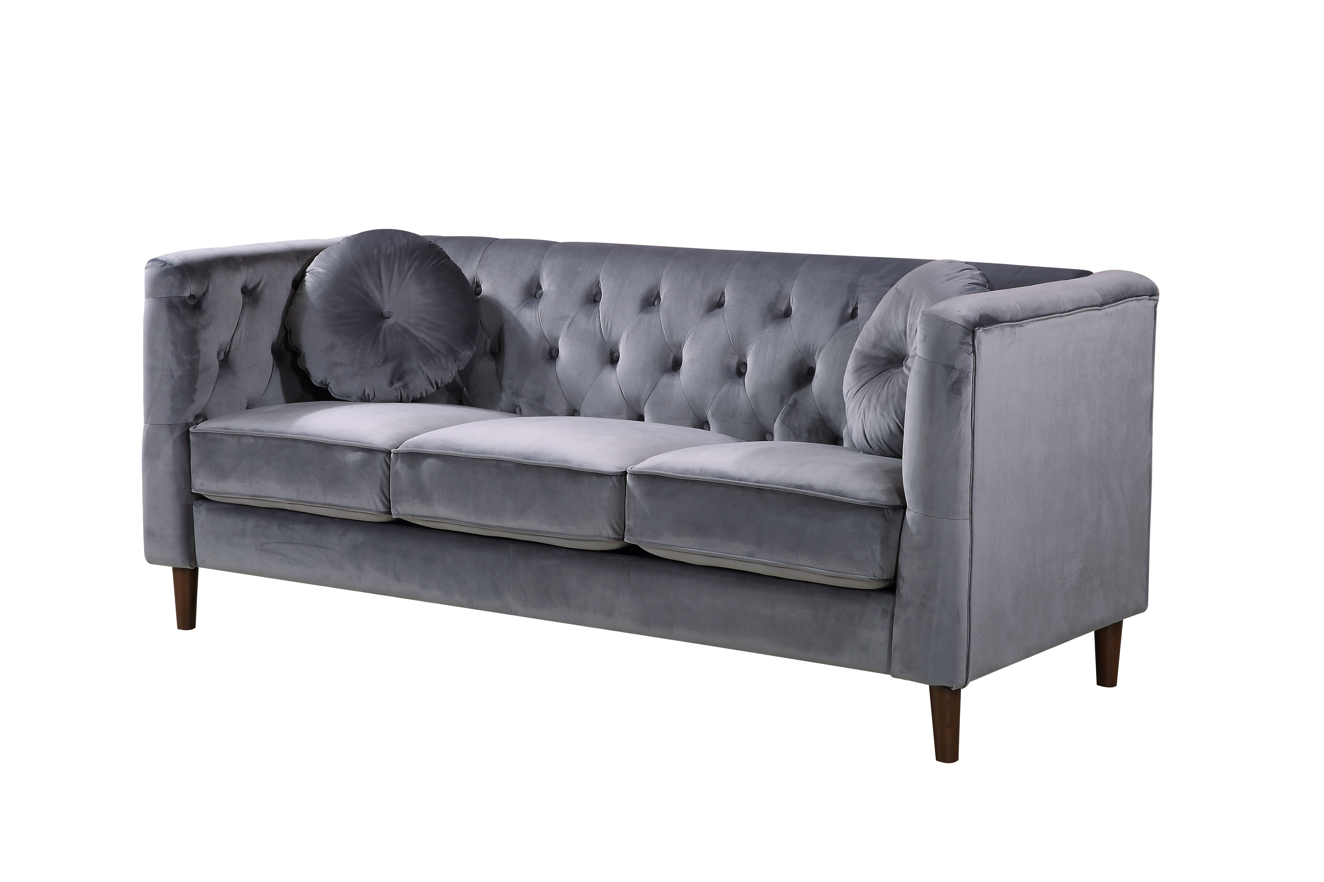 Everly Quinn Kitts Clic 78 Square Arms Sofa Reviews Wayfair Everly Quinn Kitts Clic 78 Square
