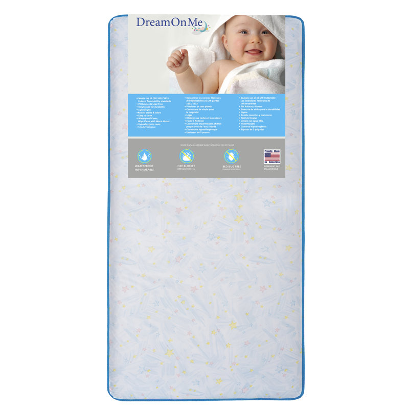 dream on me 2 in 1 crib mattress