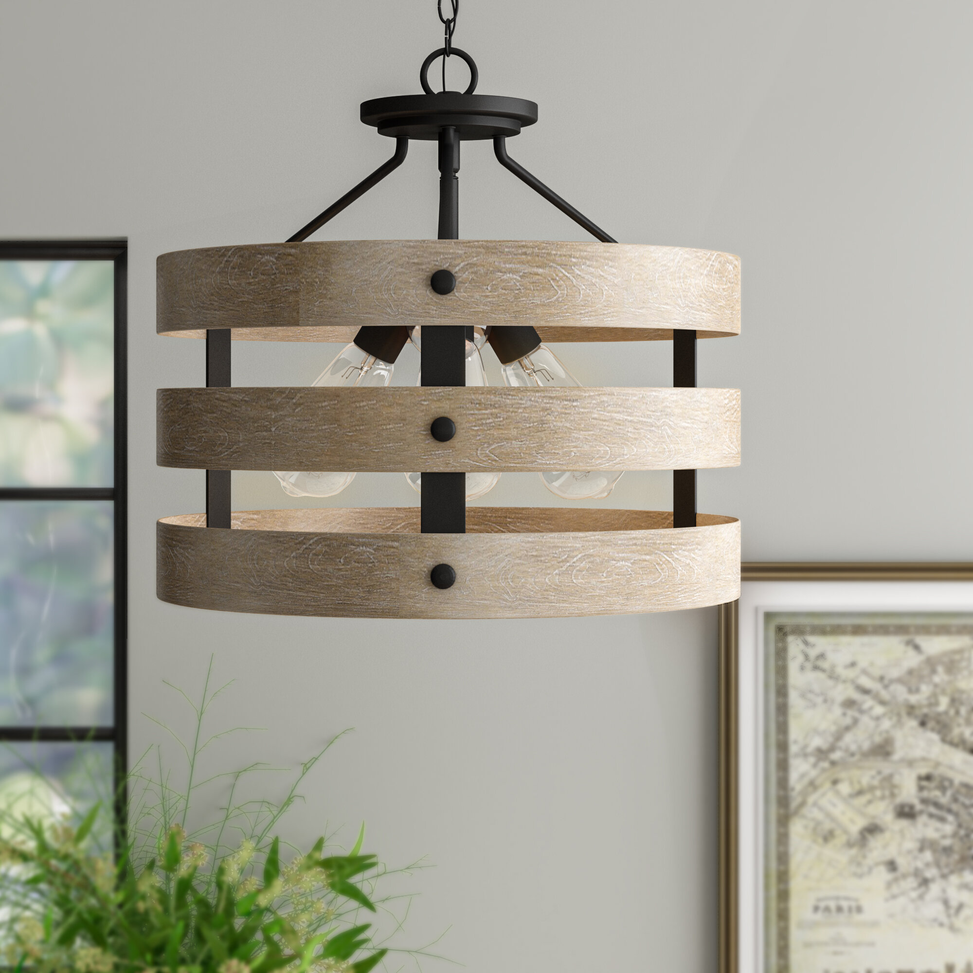 Drum Pendant Lighting You Ll Love In 2021 Wayfair