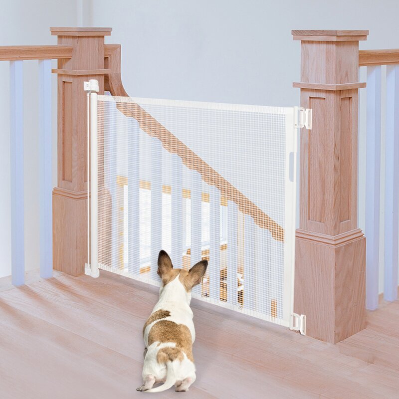 extra large retractable baby gate