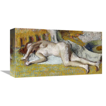 Buyenlarge A Punch Sends Them Sprawling Painting Print Wayfair