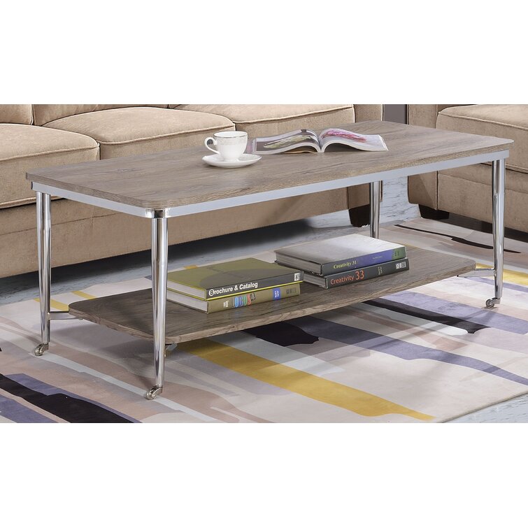 Orren Ellis Colville Coffee Table With Storage Wayfair