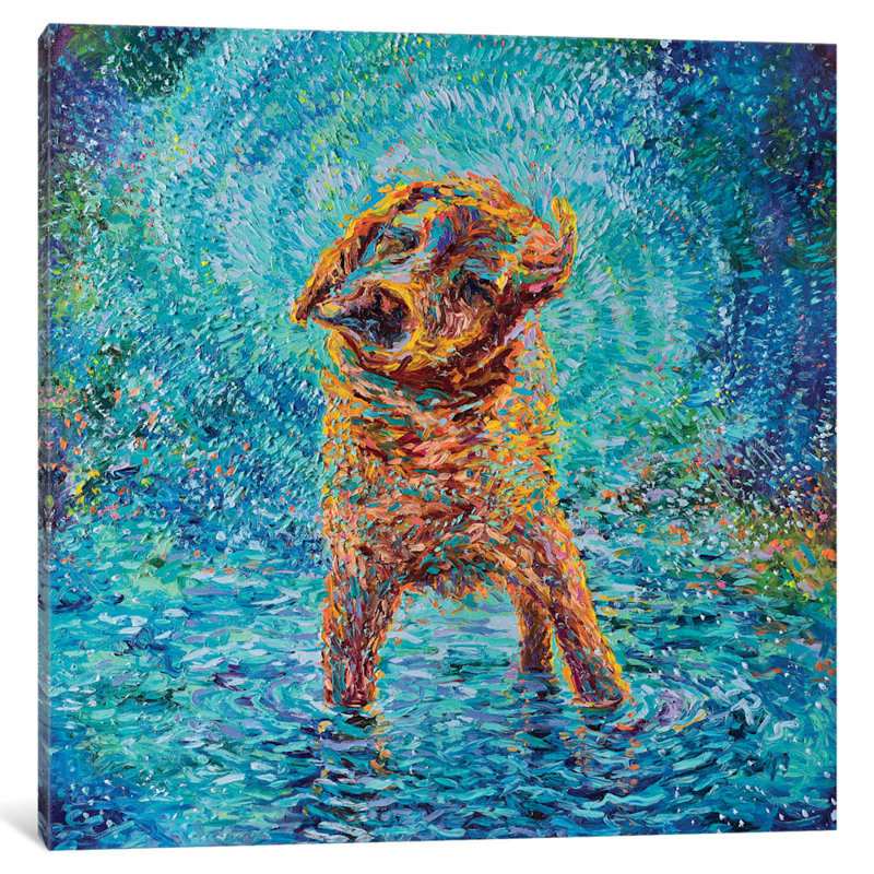 Red Barrel Studio Iris Scott Round Two Painting Print On Wrapped