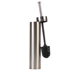 Slim Line Free Standing Toilet Brush and Holder
