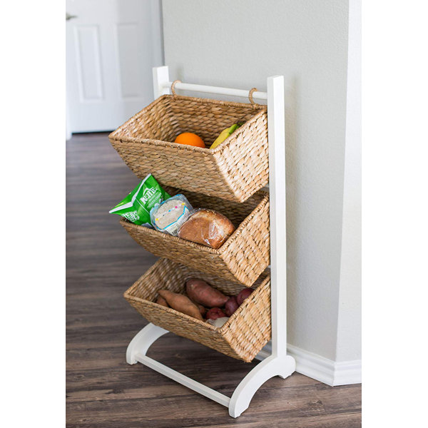 3 Tier Basket Shelf Wayfair Ca