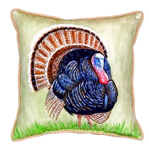 Wild Turkey Indoor/Outdoor Throw Pillow