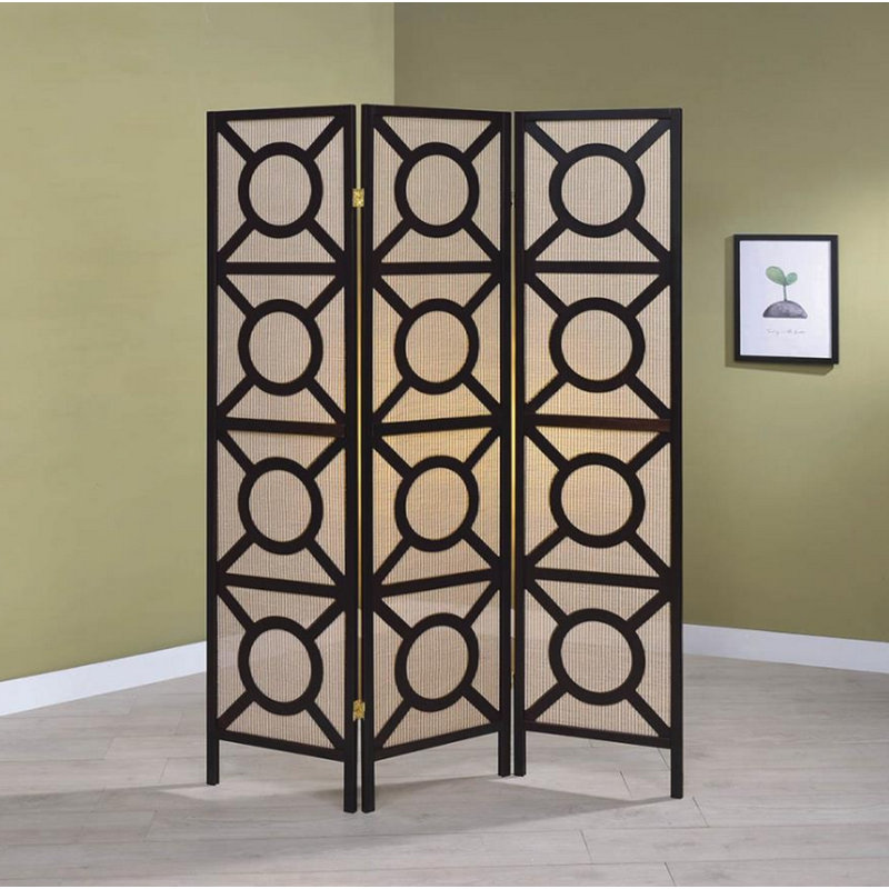 Wrought Studio Perine 3 Panel Room Divider Wayfair