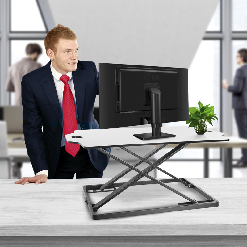Symple Stuff Wimbley Adjustable Work Station Standing Desk