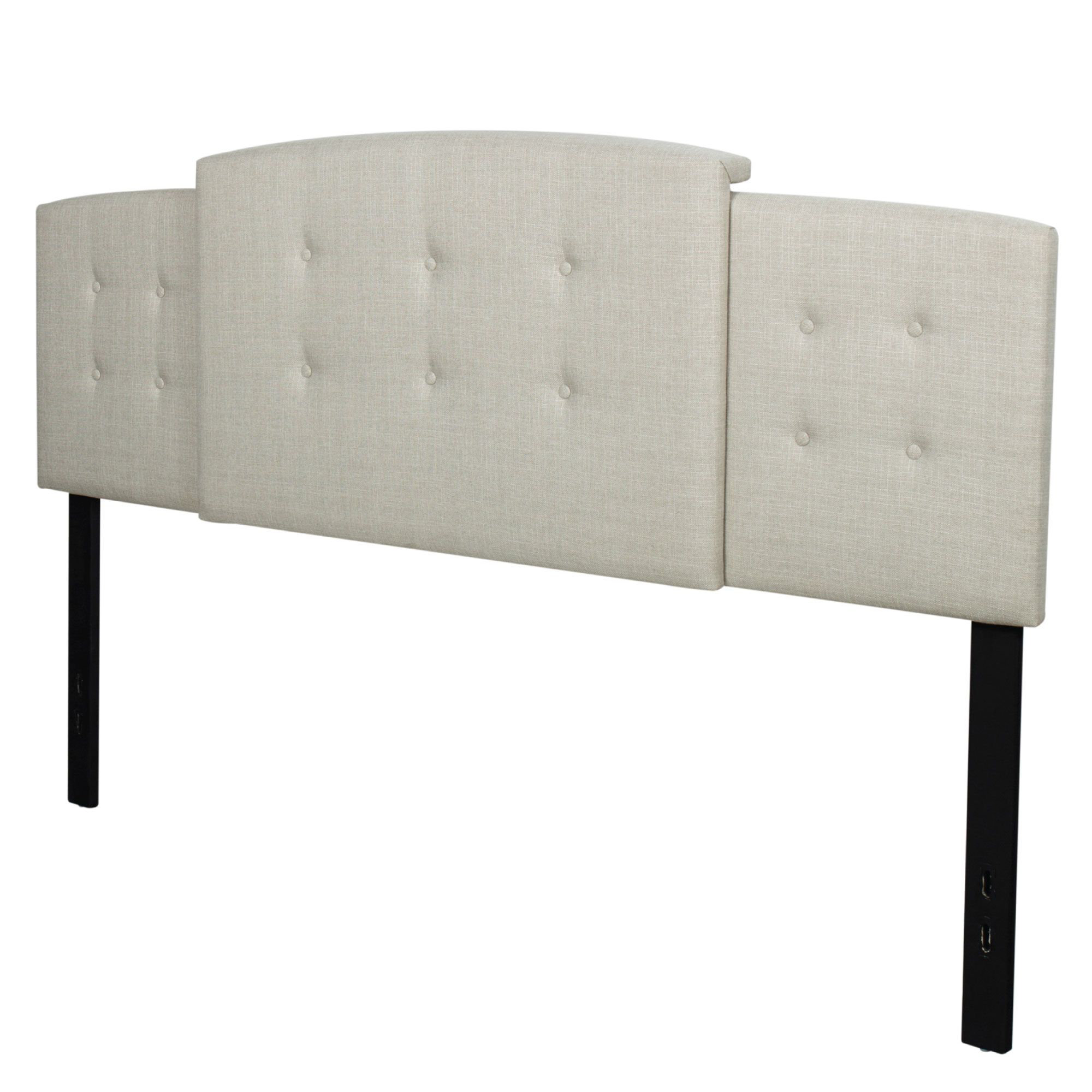 Charlton Home Raposa Upholstered Panel Headboard Reviews Wayfair