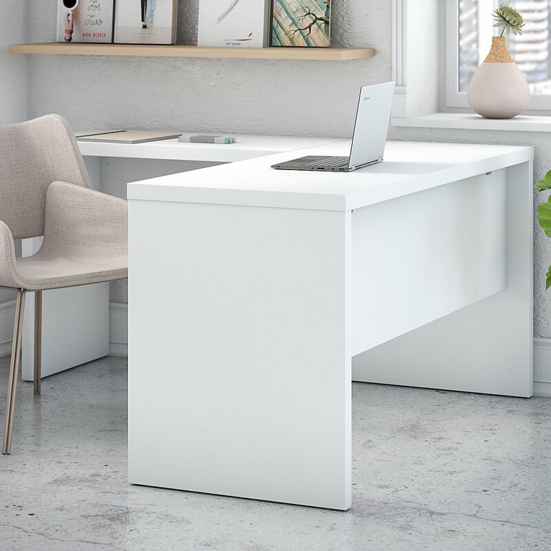 Ebern Designs Delco L Shaped Desk Reviews Wayfair