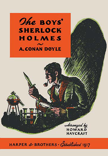 Buyenlarge The Boys Sherlock Holmes Book Cover By Charles Livingston Bull Vintage Advertisement Wayfair