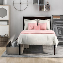 Twin Platform Bed With Drawers Wayfair