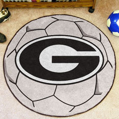 Fanmats Ncaa University Of Georgia Soccer 27 In X 27 In Non Slip Indoor Only Mat Wayfair