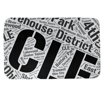 East Urban Home Pittsburgh Pennsylvania Districts Rectangle Memory Foam Non Slip Bath Rug Wayfair