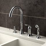 Delta 4 Hole Kitchen Faucet Wayfair Delta 4 Hole Kitchen Faucet Wayfair