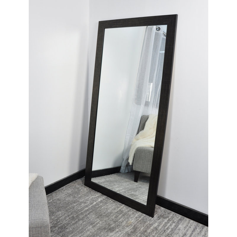 Current Trend Scratched Accent Mirror