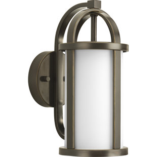 Go to store & view more images Triplehorn 1-Light Medium Wall Lantern by Alcott Hill