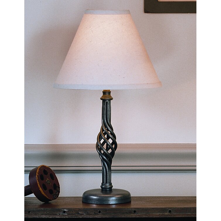 twist basket table lamp