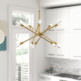 gold contemporary chandelier