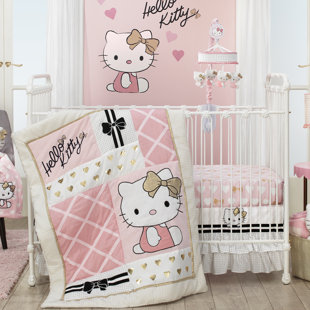 hello kitty crib bumper