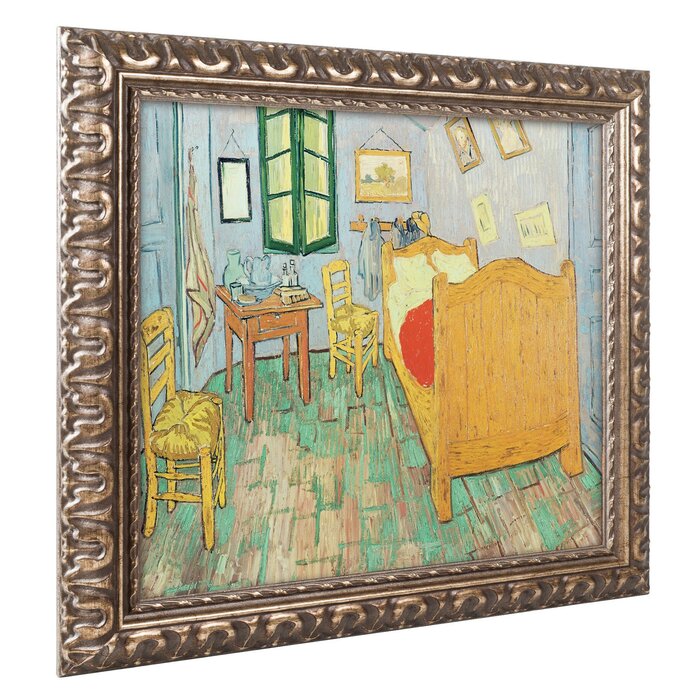 Van Gogh S Bedroom At Arles By Vincent Van Gogh Framed Painting Print