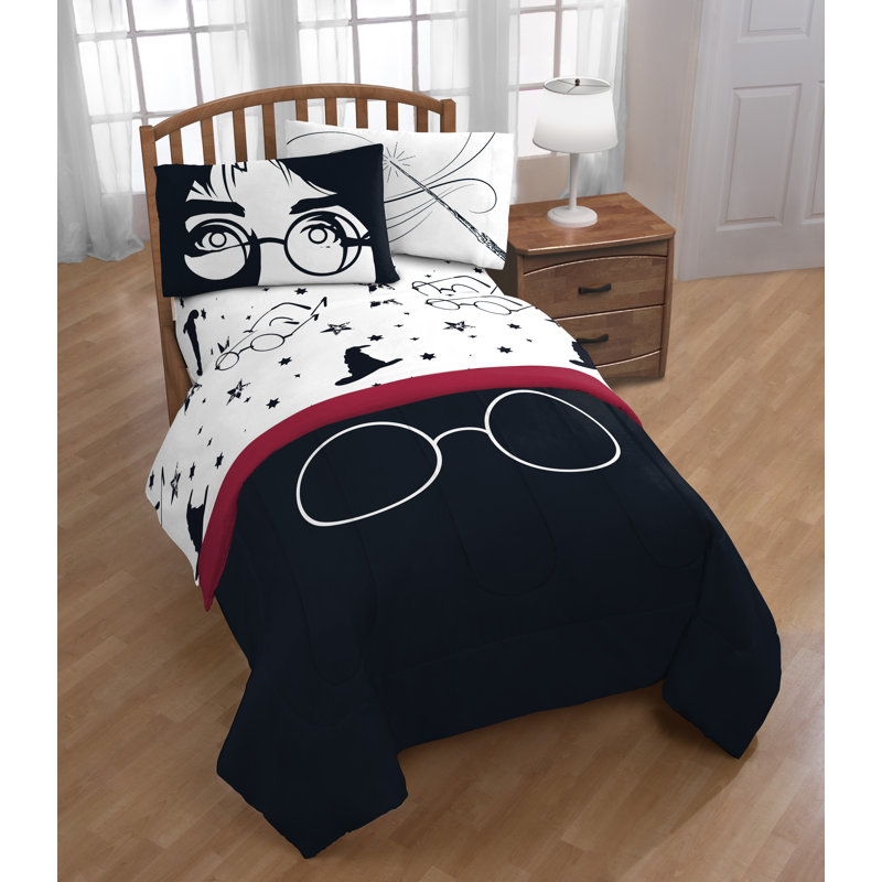 Warner Brothers Harry Potter Always 3 Piece Microfiber Sheet Set Harry Potter Always 3 Piece Microfiber Sheet Set