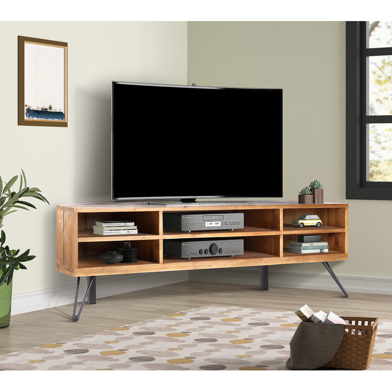 Foundry Select Antonetta Solid Wood Corner Tv Stand For Tvs Up To 52 Reviews Wayfair The freestanding vanderbilt tv stand is an elegant choice for your contemporary features: antonetta solid wood corner tv stand for tvs up to 52