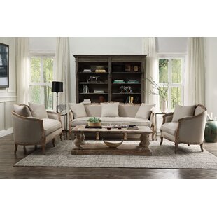 Rowe 3 Piece Living Room Set by Ophelia & Co.