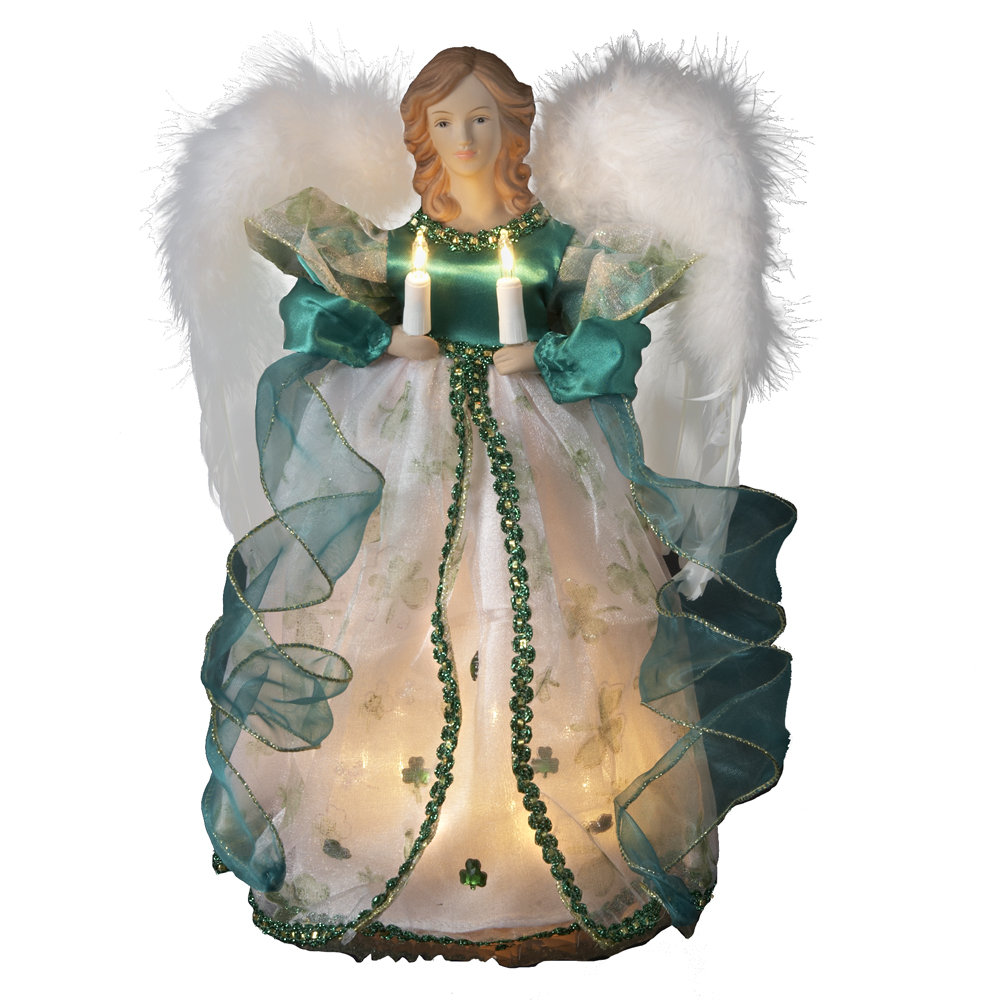 Kurt Adler Irish Angel Tree Topper & Reviews Wayfair