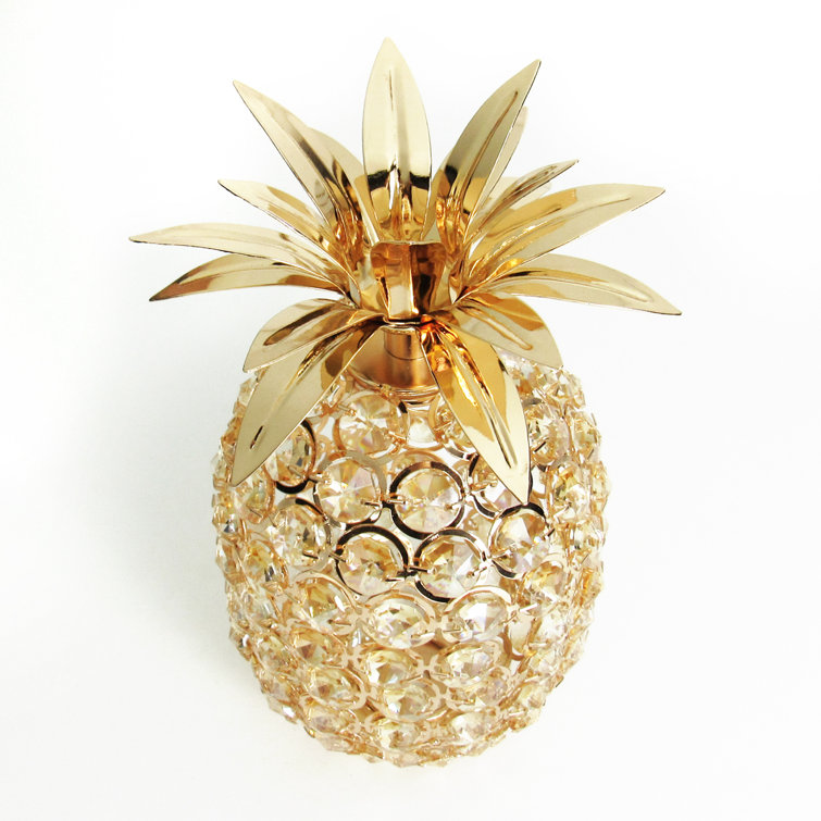 Bay Isle Home Buffington Pineapple Fruit Crystal Bead ...