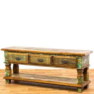 Oritz 3 Drawer Console Table by Loon Peak Fresh