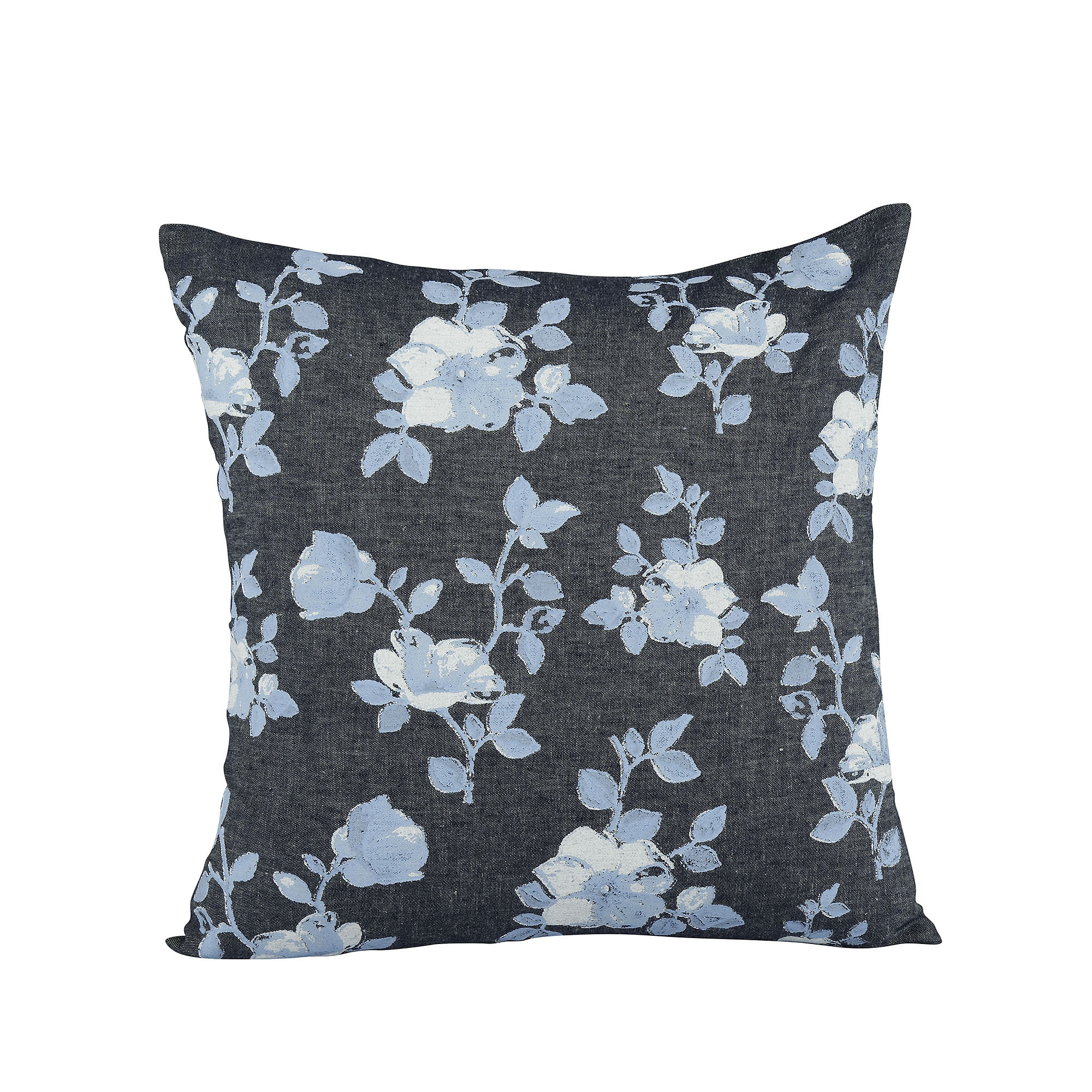 chambray pillow cover