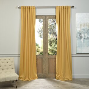 Destinie Indoor Polyester Blackout Curtain Panels (Set of 2)