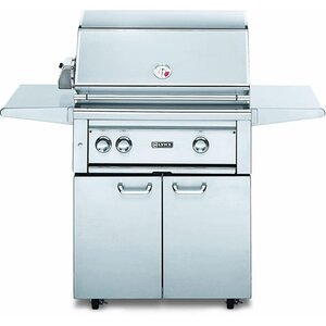 2-Burner Propane Gas Grill with Smoker