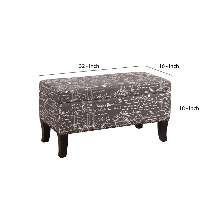 Winston Porter Arnt Storage Ottoman Wayfair