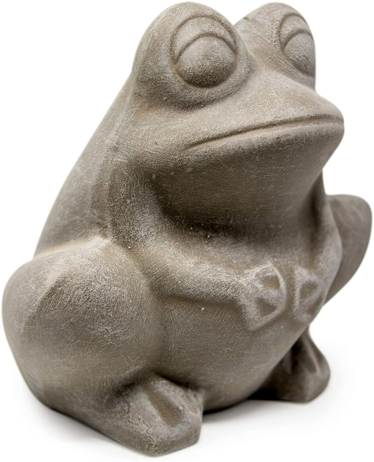 Frog Garden Statue Figurine for Patio Art Decor Lawn Ornament Indoor Outdoor