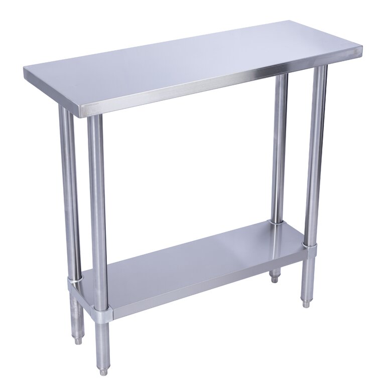 Restaurant Supply Depot Stainless Steel Work Table With Undershelf Wayfair