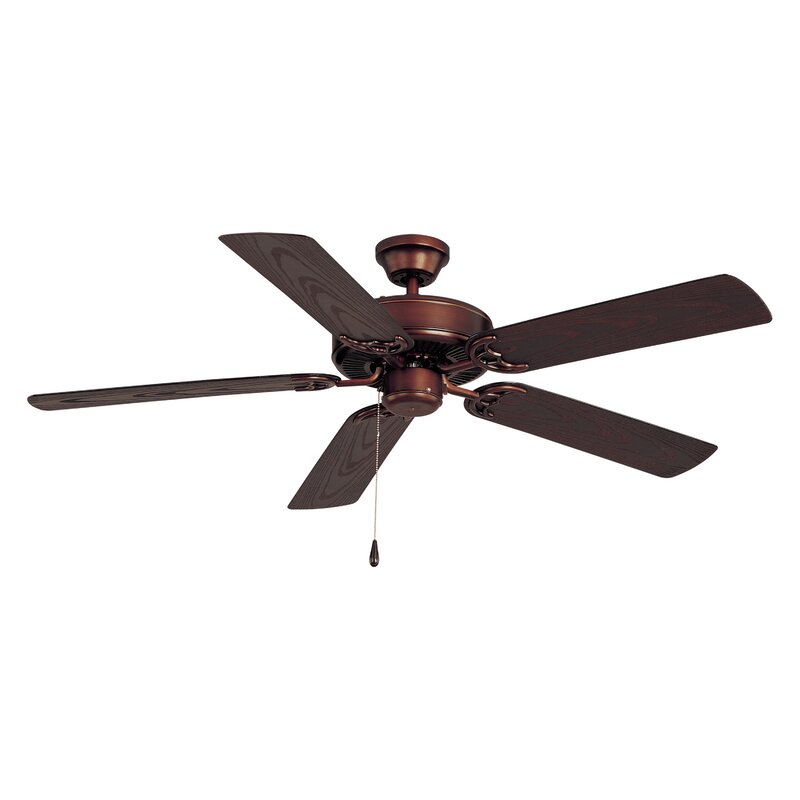 Alcott Hill Allie 52 Outdoor 5 Blade Outdoor Ceiling Fan