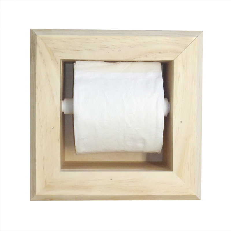 In Wall Toilet Paper Holder wg wood products recessed toilet paper holder & reviews | wayfair In Wall Toilet Paper Holder wg wood products recessed toilet paper holder & reviews | wayfair