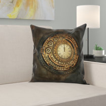 steampunk throw pillows