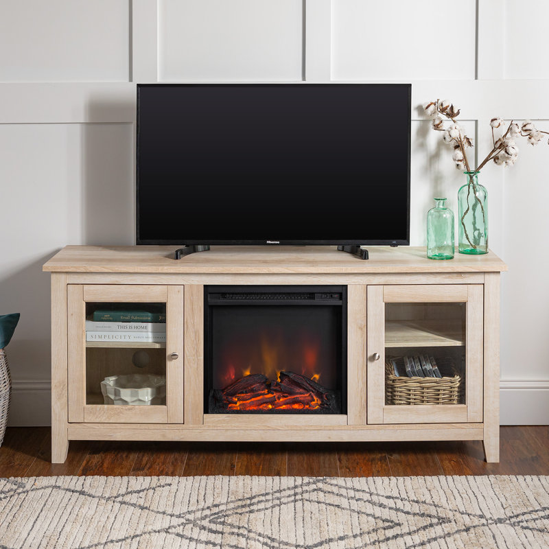 Andover Mills Inglenook Tv Stand For Tvs Up To 65 With Electric