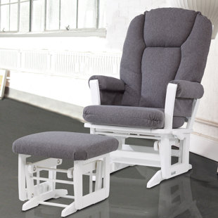Go to store & view more images Modern Glider-Multiposition Recline and Ottoman by Dutailier