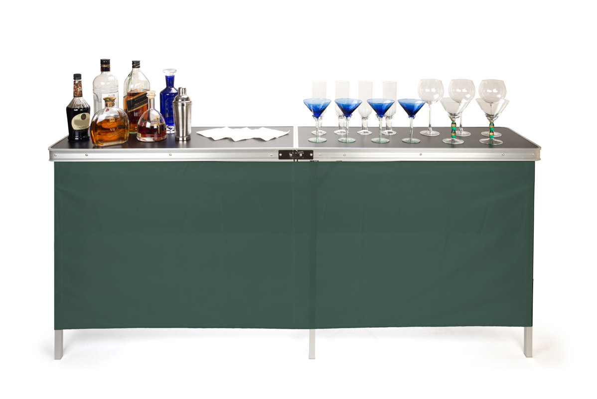 Trademark Innovations Portable Bar Table Reviews Wayfair Portable Bar Table