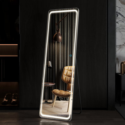 Oakleaf Modern & Contemporary Lighted Full Length Mirror