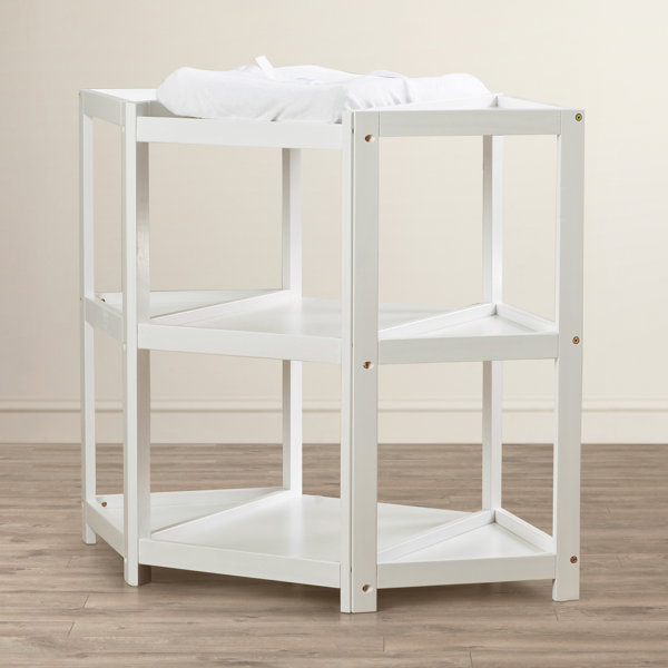 diaper corner baby changing table