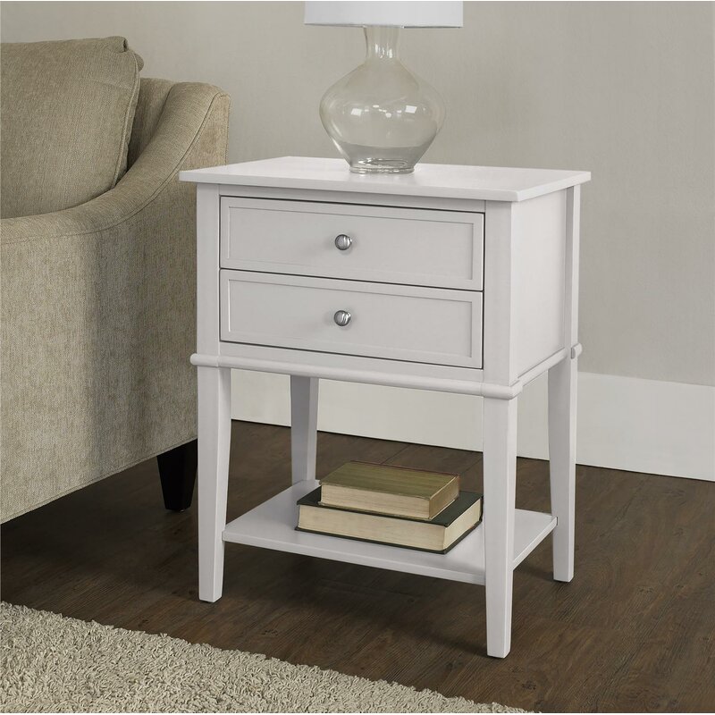 Dmitry End Table With Storage