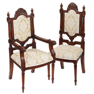 Go to store & view more images Design Toscano Salon des Rosiers Side Chair