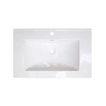 Transolid Newport 35 Solid Surface Single Bathroom Vanity Top Wayfair