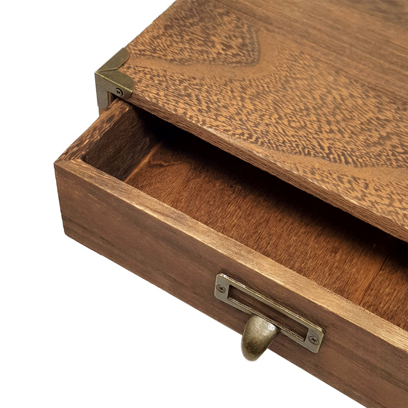 Three Posts Teen Ellijay Wooden Monitor Stand Computer Riser With